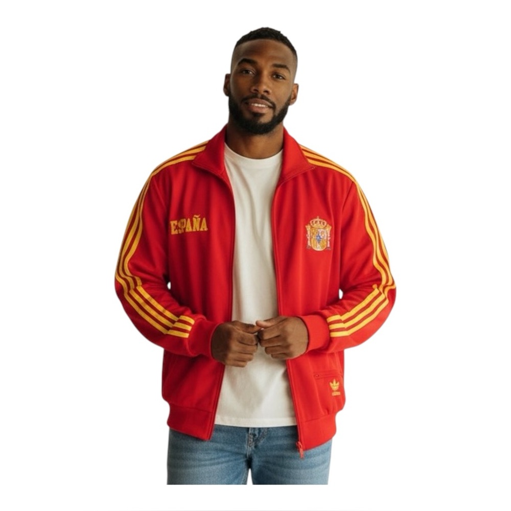 Adidas Originals Vtg Spain Football Soccer World Cup FIFA España Track Jacket